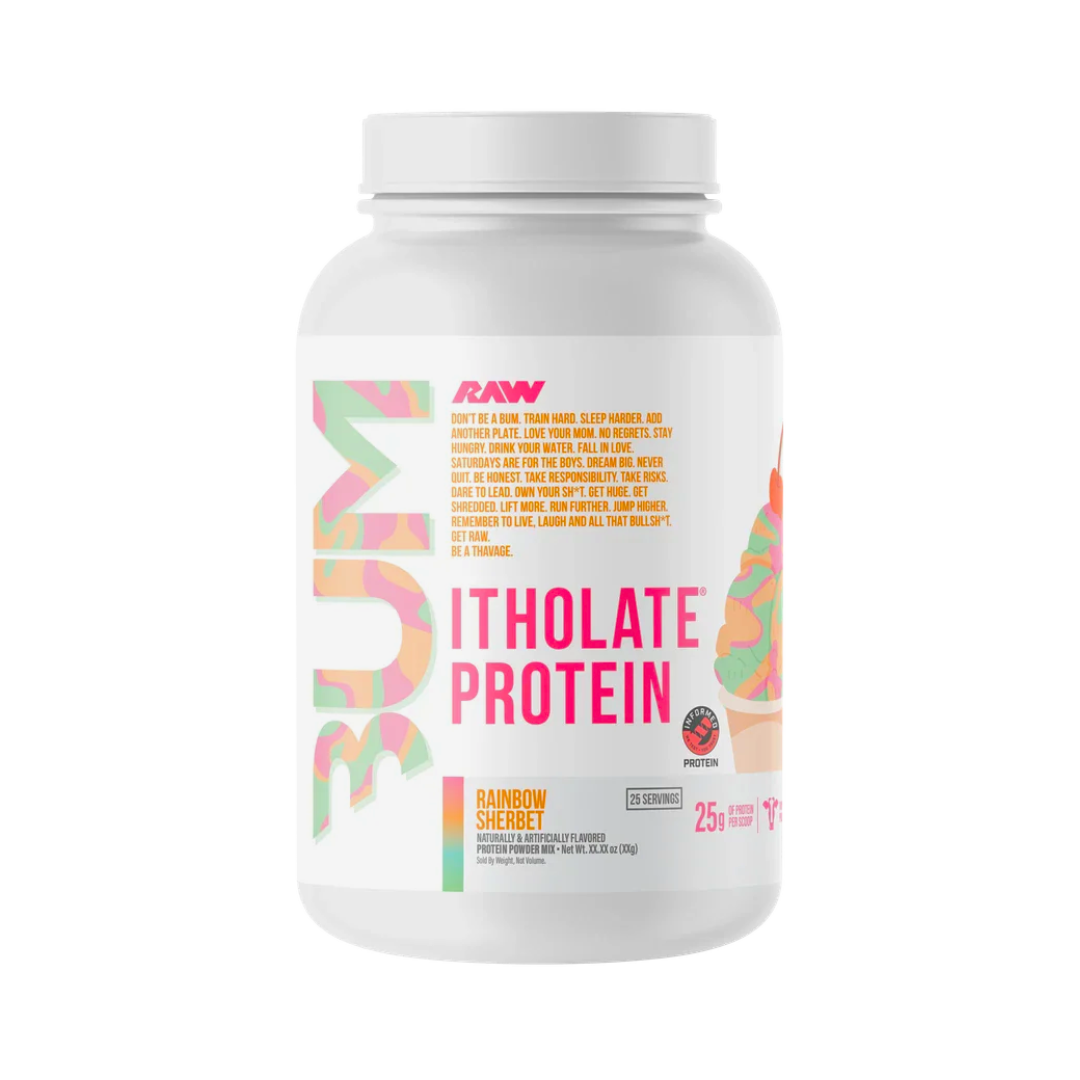 La proteína de CBUM x RAW Itholate 2lbs