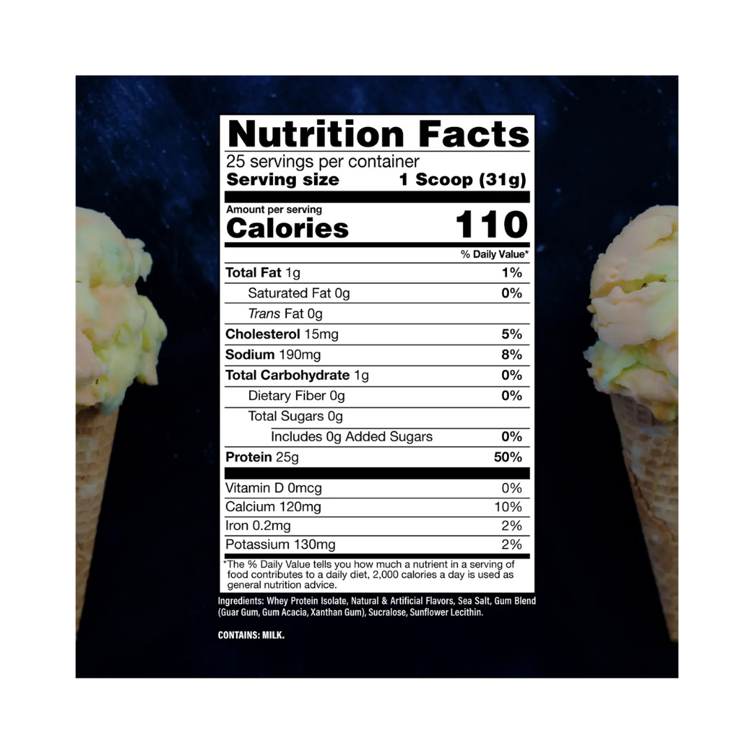 La proteína de CBUM x RAW Itholate 2lbs