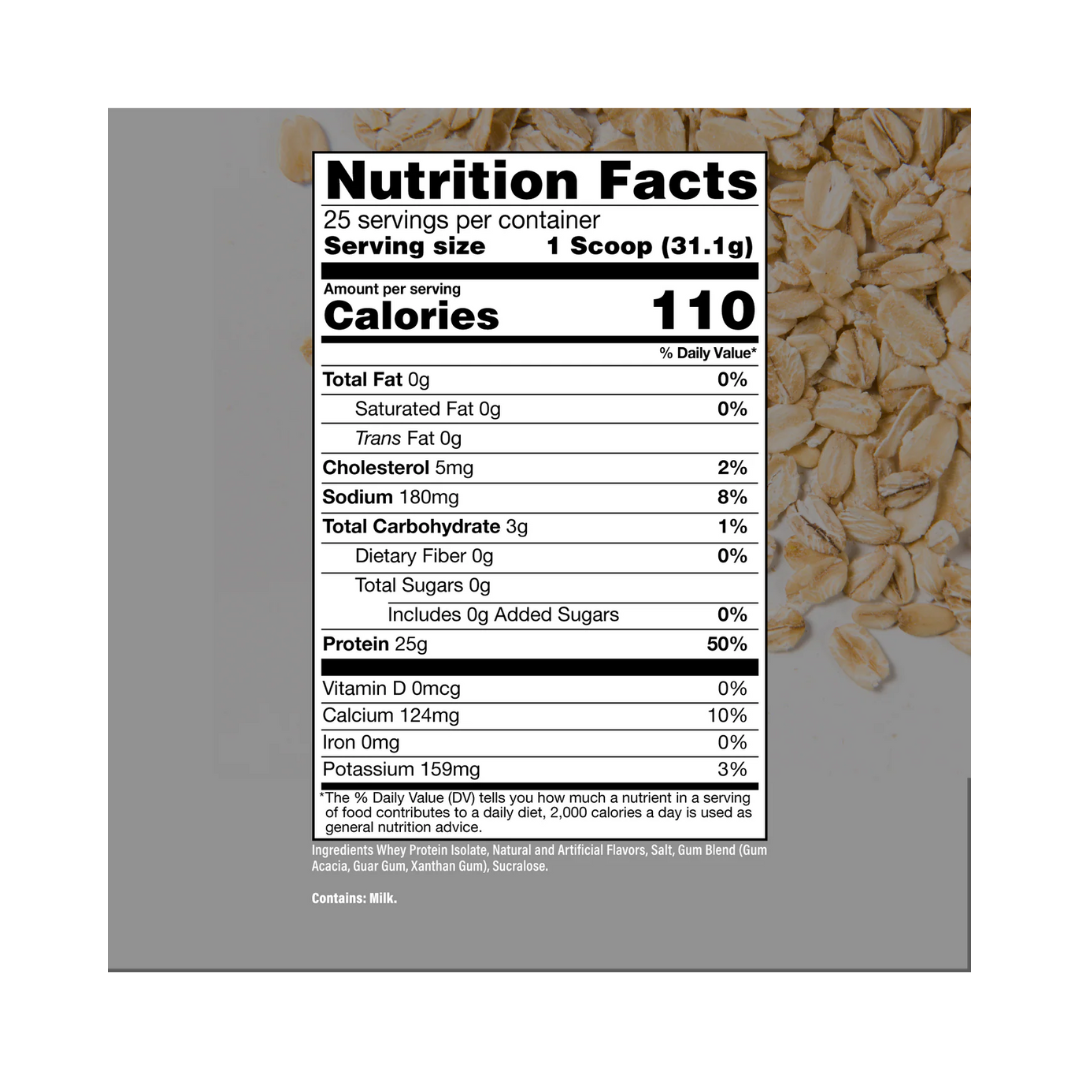 La proteína de CBUM x RAW Itholate 2lbs