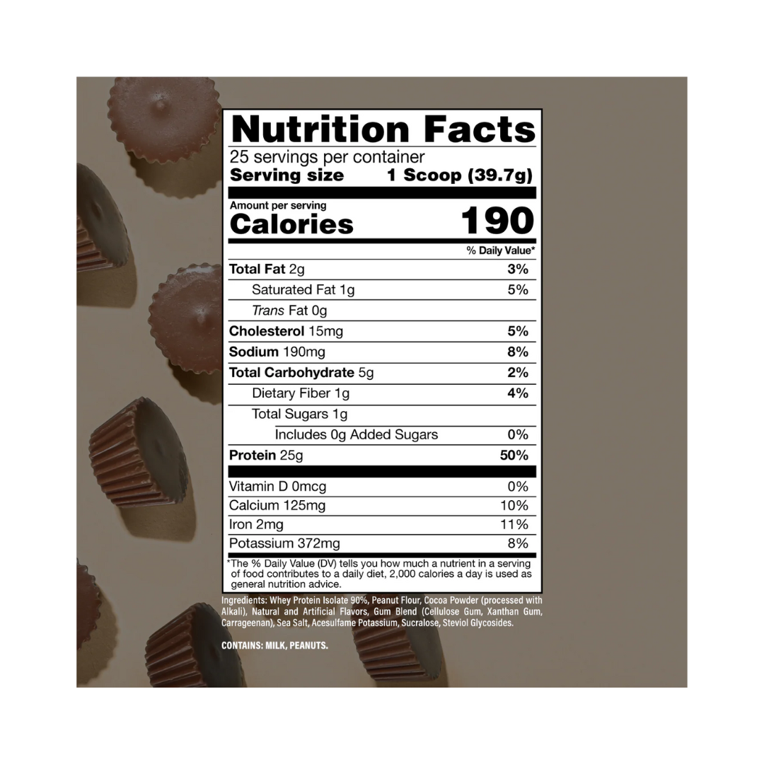 La proteína de CBUM x RAW Itholate 2lbs
