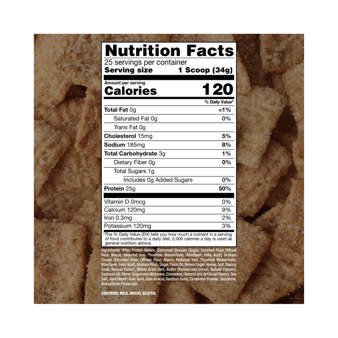 La proteína de CBUM x RAW Itholate 2lbs