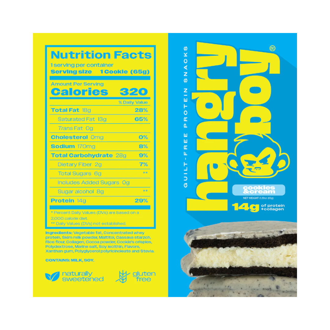 Sandwich de Galleta con Proteína - HANGRY BOY