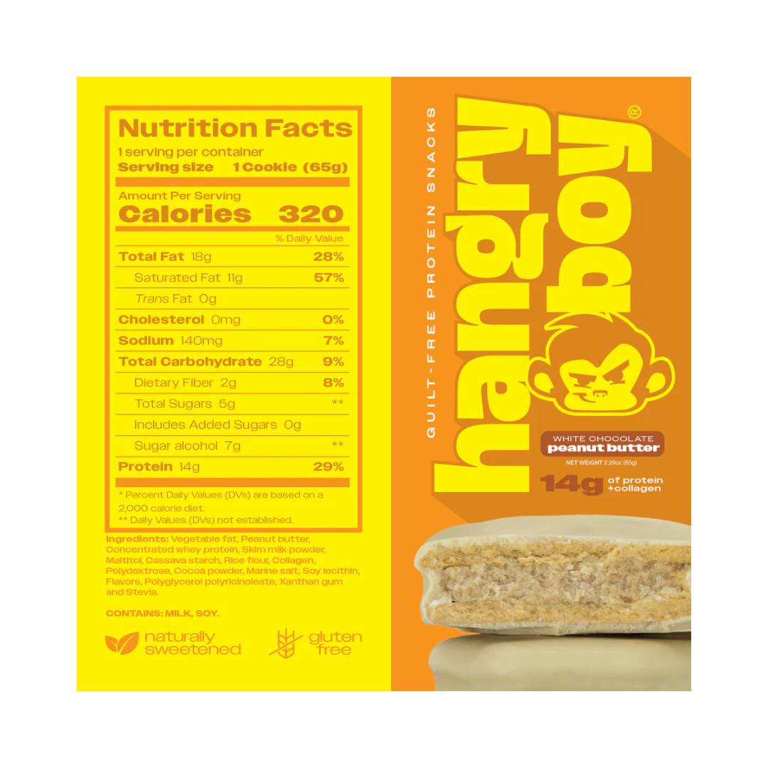 Sandwich de Galleta con Proteína - HANGRY BOY