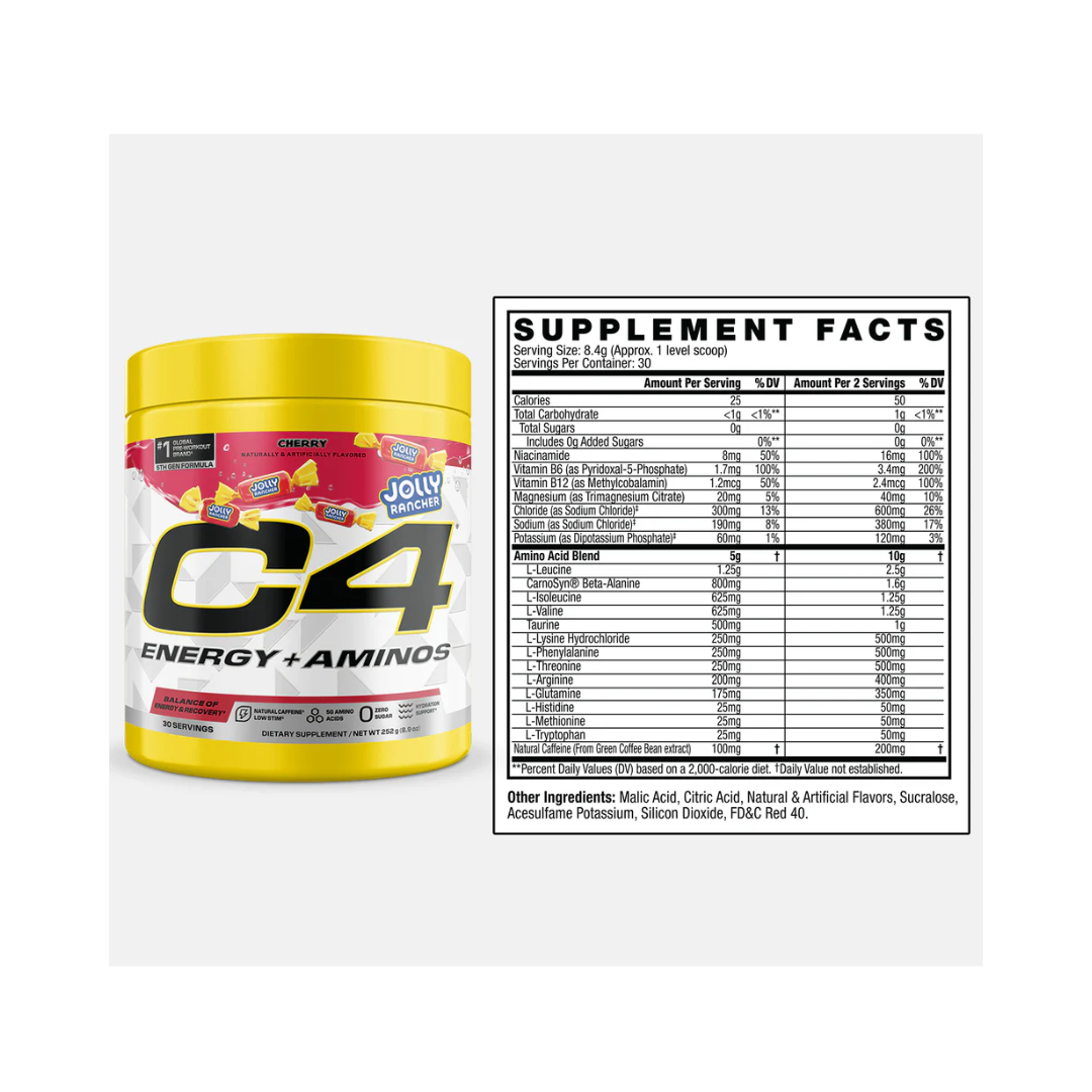 Energy + Aminos - C4 CELLUCOR