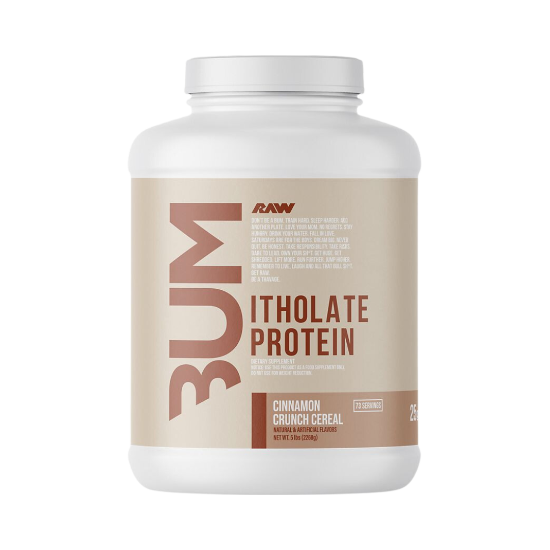 La proteína de CBUM x RAW Itholate 5lbs
