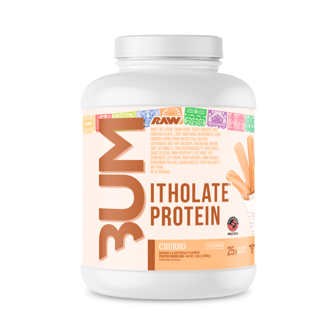 La proteína de CBUM x RAW Itholate 5lbs