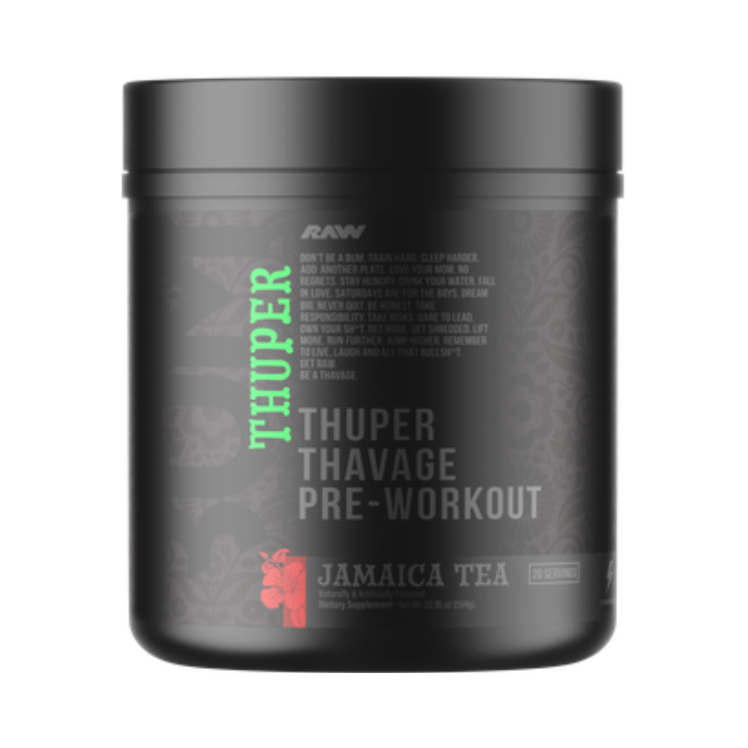 Thuper Thavage Pre-Entreno de CBUM x RAW