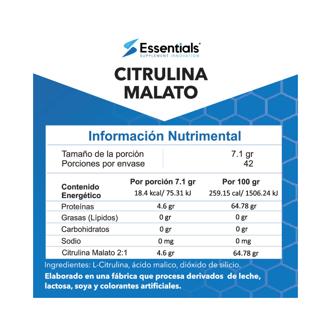 Citrulina Malato - ESSENTIALS