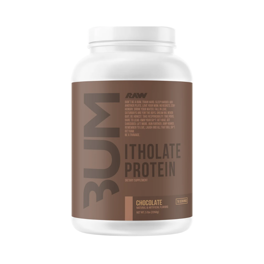 La proteína de CBUM x RAW Itholate 5lbs