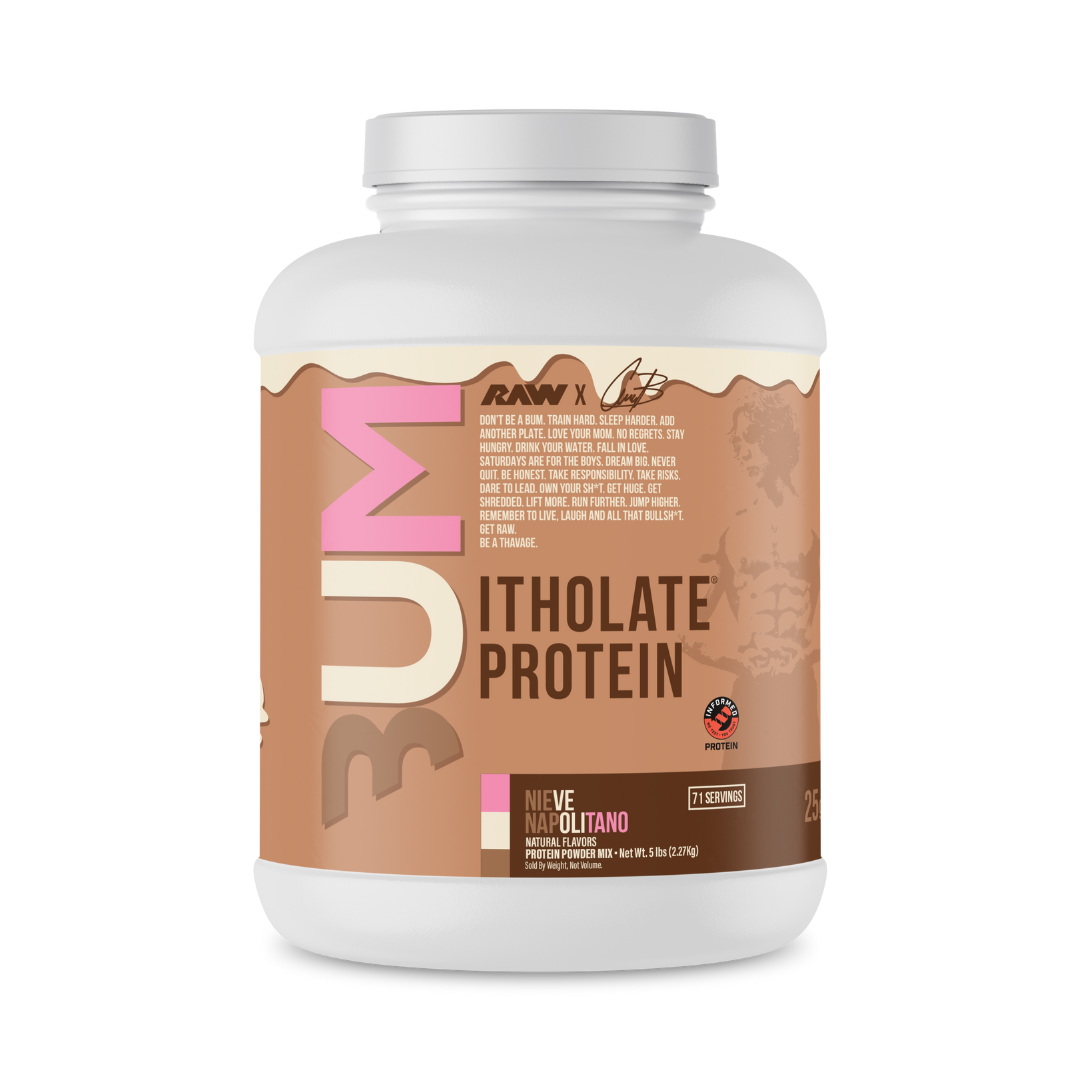 La proteína de CBUM x RAW Itholate 5lbs