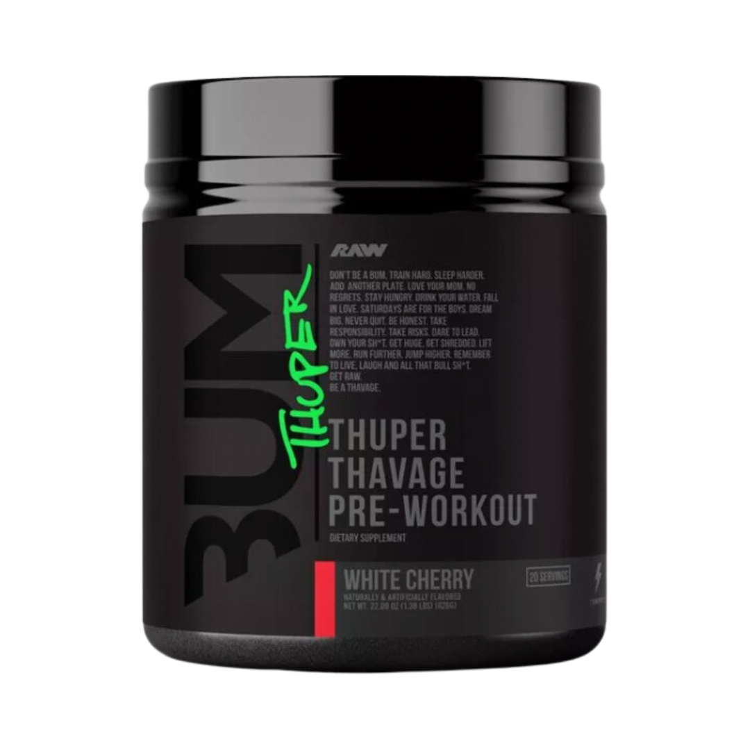 Thuper Thavage Pre-Entreno de CBUM x RAW