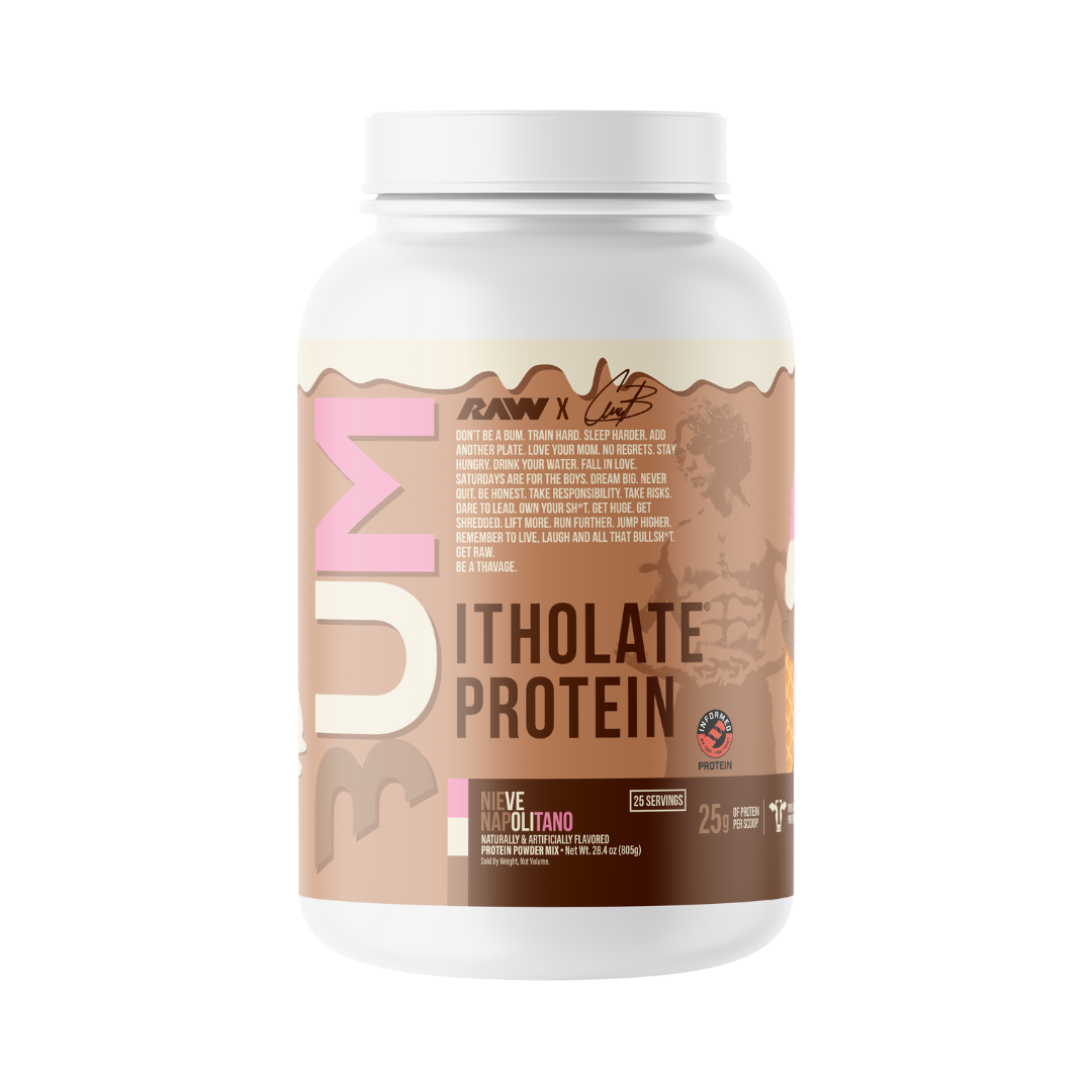 La proteína de CBUM x RAW Itholate 2lbs