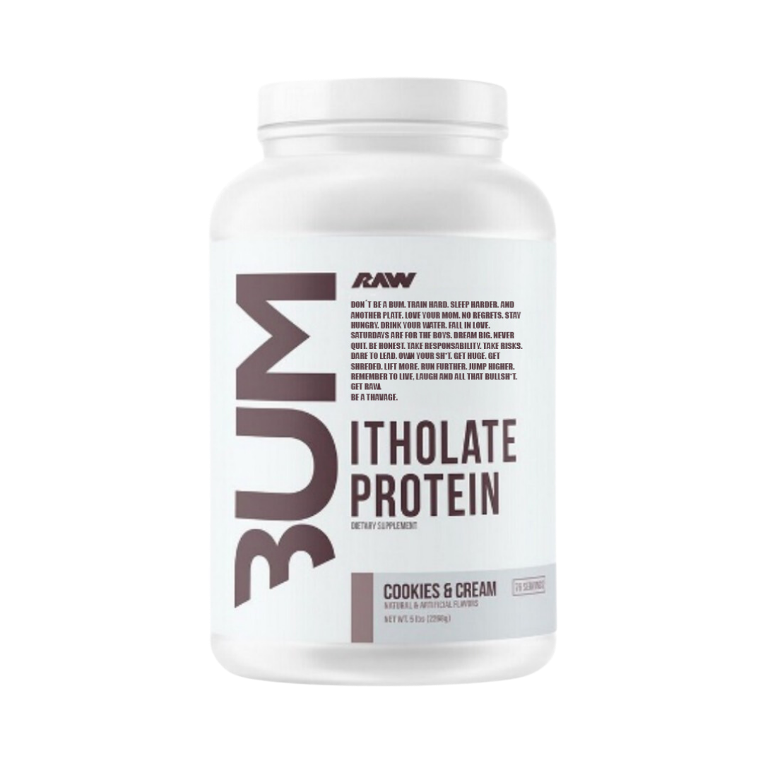 La proteína de CBUM x RAW Itholate 5lbs