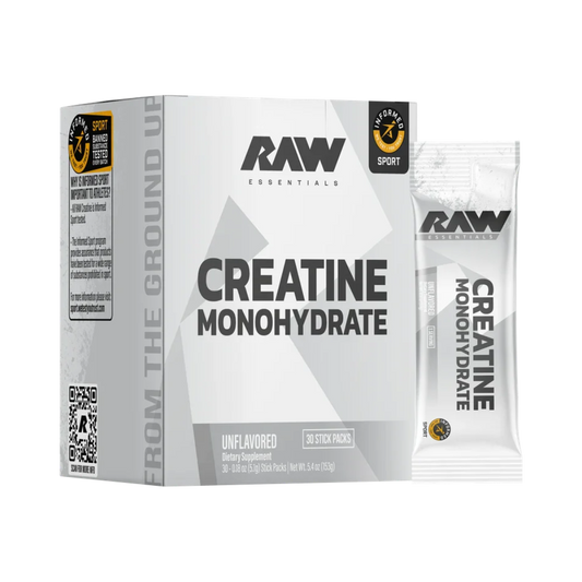Creatina Monohidrato Sticks - RAW CBUM