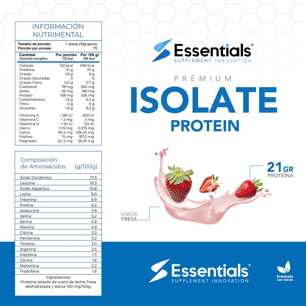 Isolate Whey 5lbs - ESSENTIALS