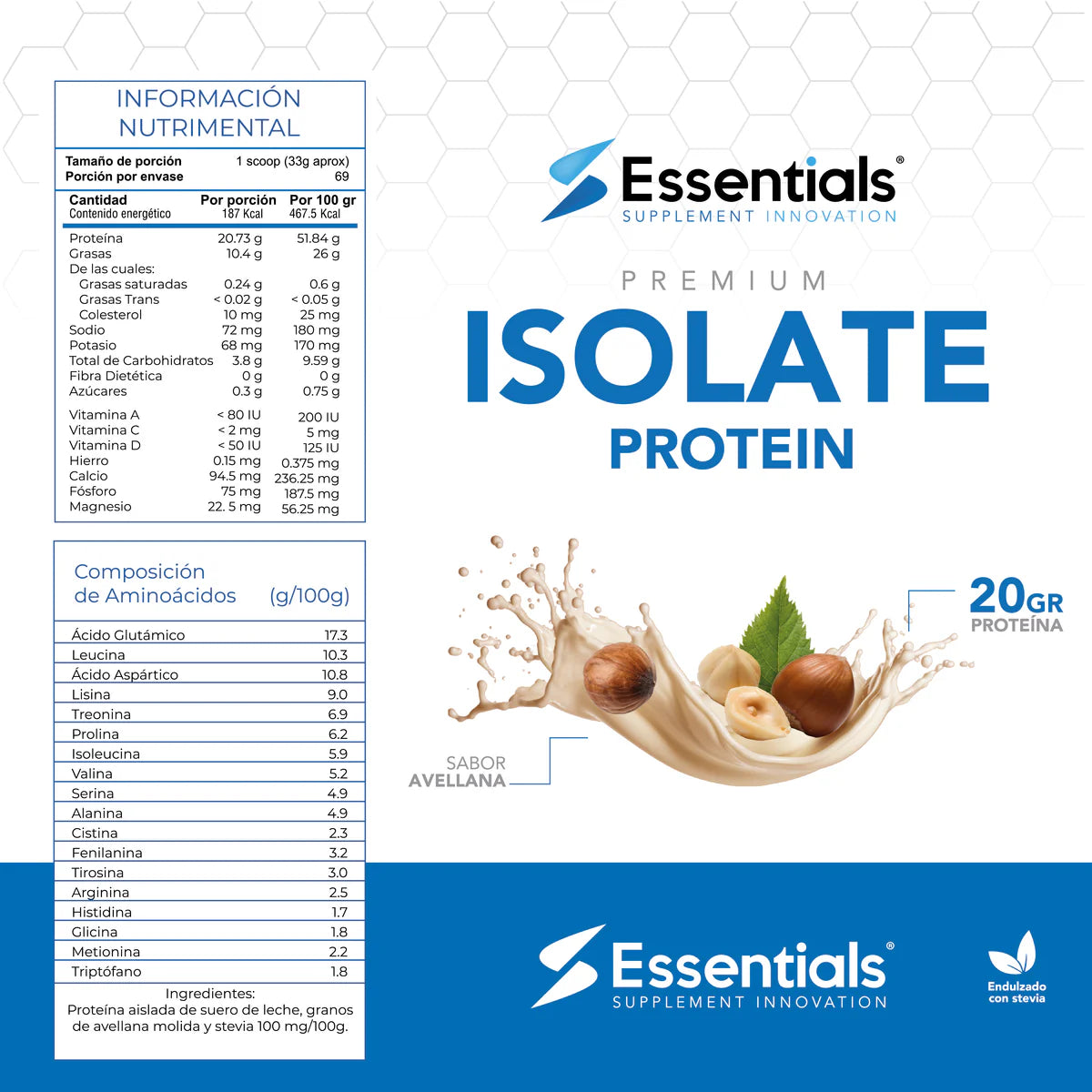 Isolate Whey 5lbs - ESSENTIALS