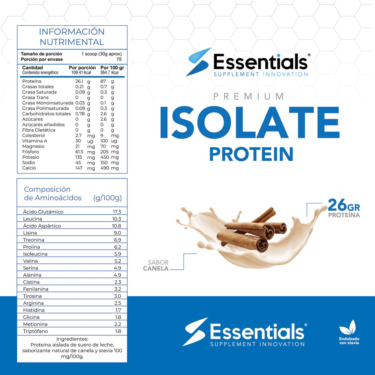 Isolate Whey 5lbs - ESSENTIALS