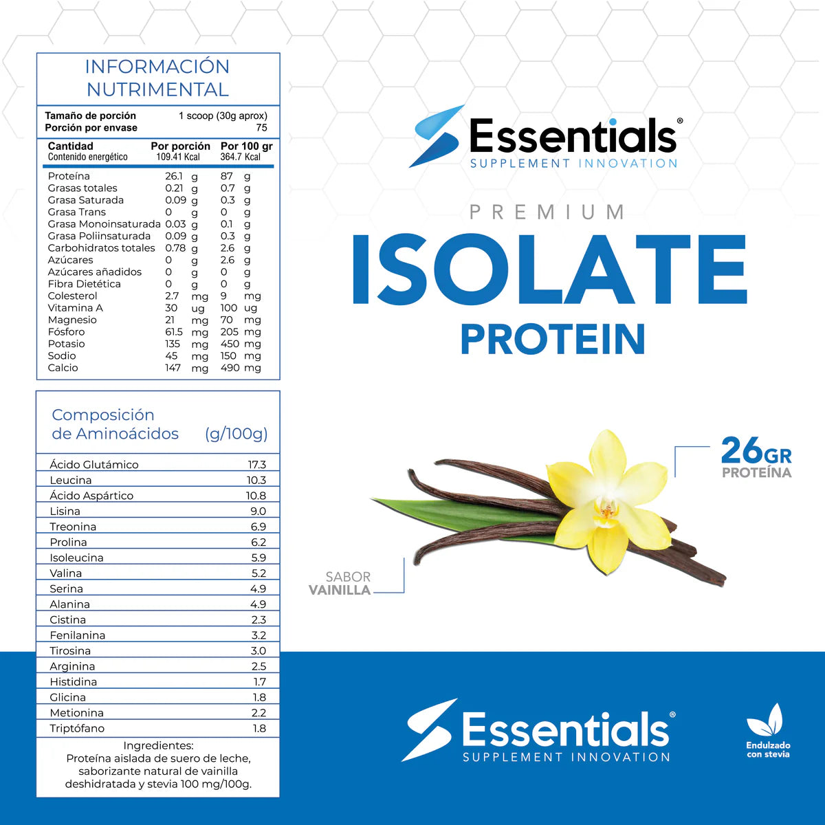 Isolate Whey 5lbs - ESSENTIALS