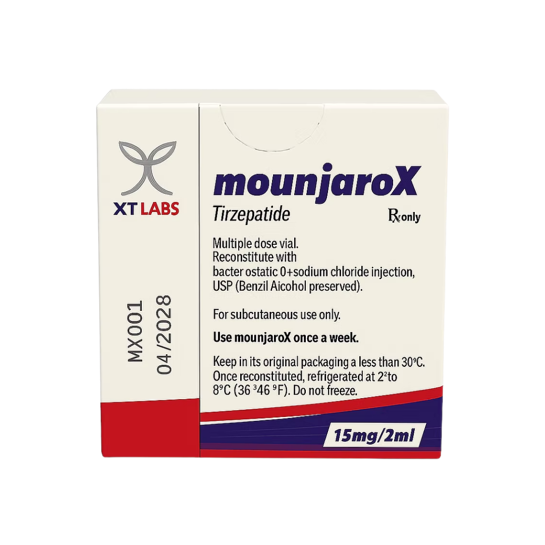 MounjaroX Tirzepatida 15mg/2ml | Pptido GIP/GLP-1 | XT Labs Mxico  Get  Fit Mexico