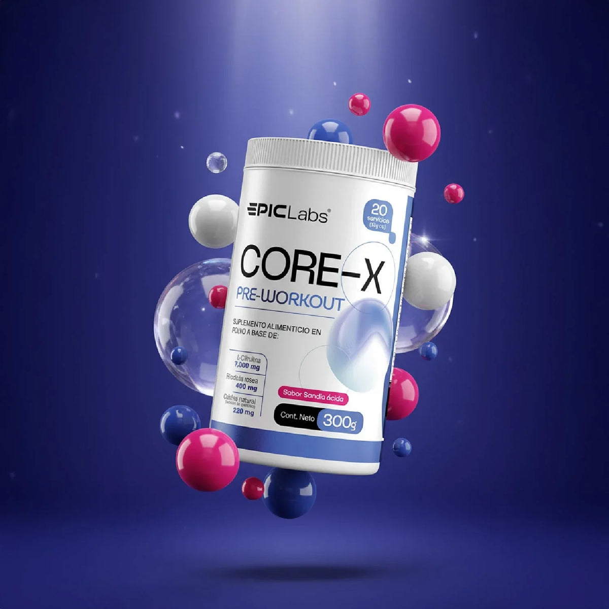 CORE-X Pre-Entreno Clínico - Energía y Enfoque Extremo México – Get Fit ...