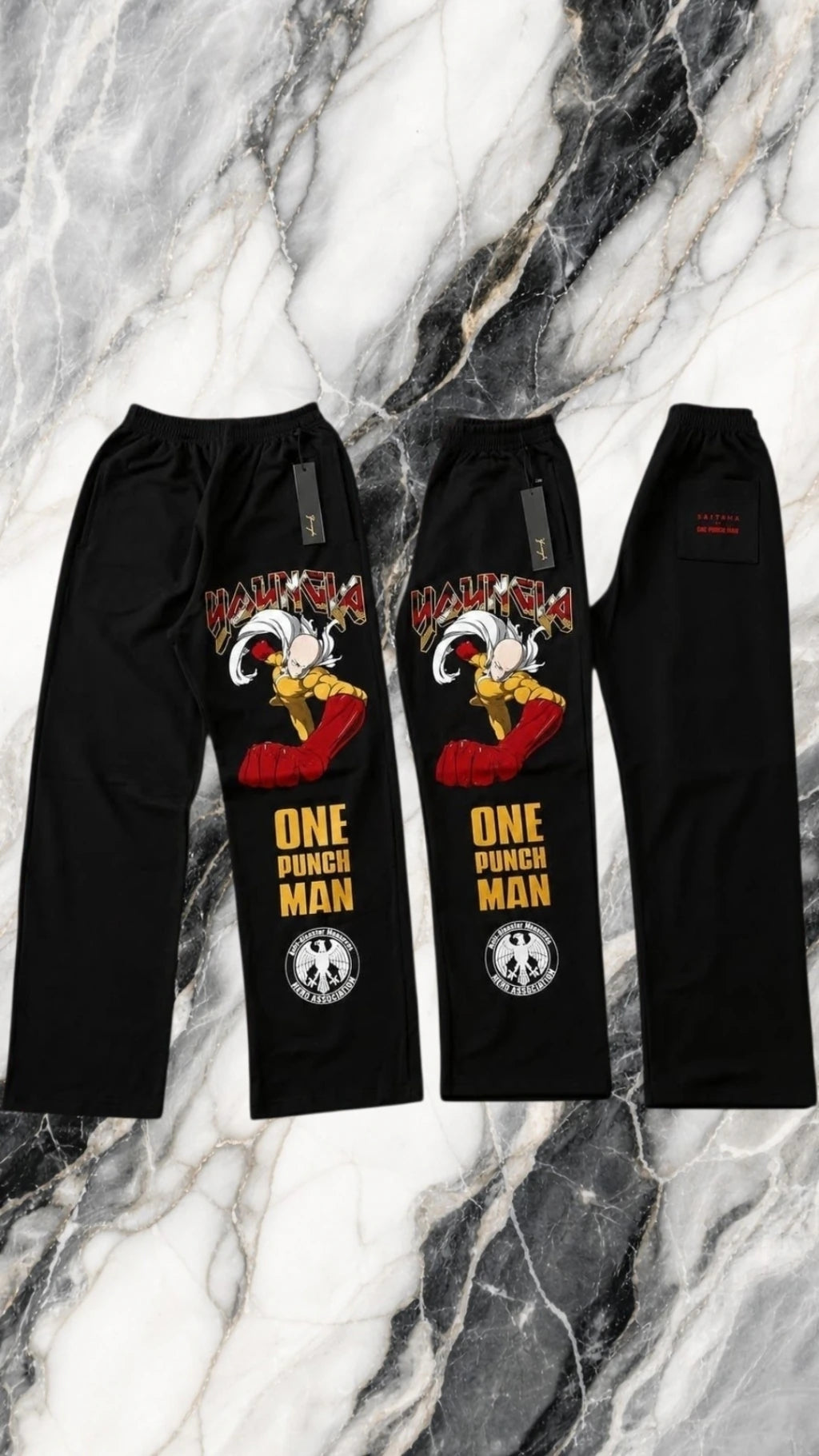 Pants YoungLA x One Punch Man Saitama