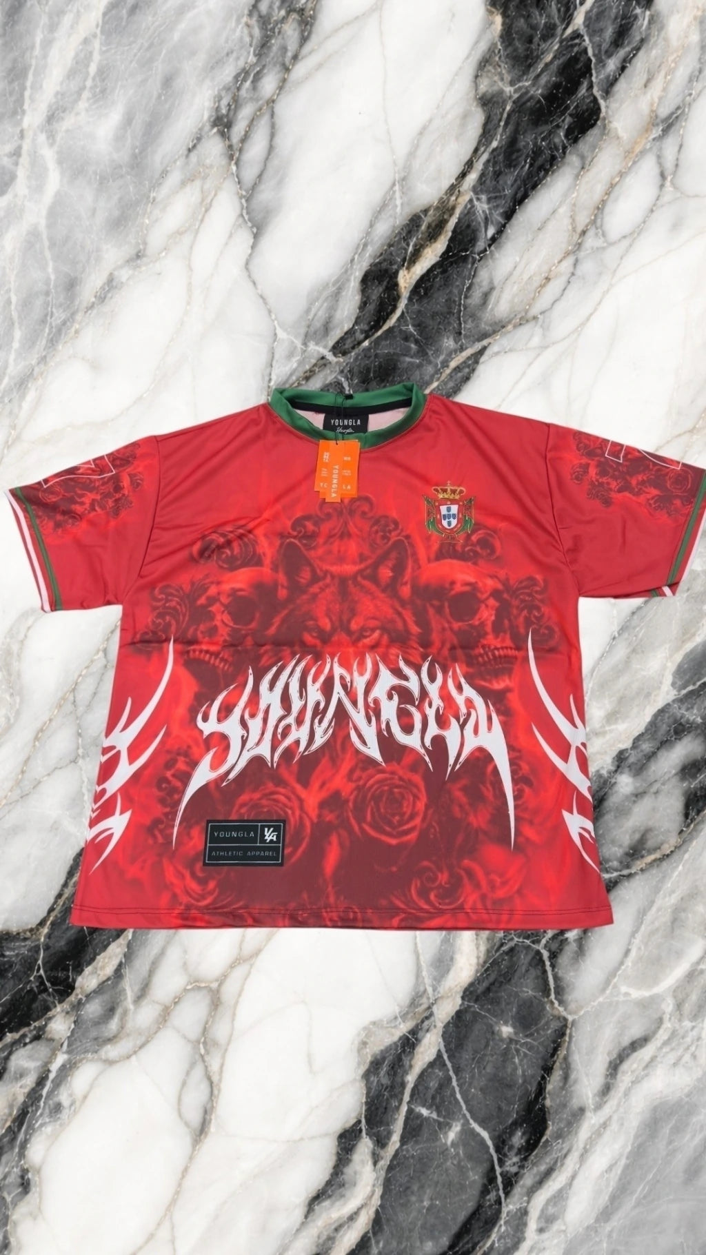 Playera Jersey YoungLA x Mundial Portugal 2026 - detalle