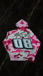 Sudadera Civil Regime x Powerpuff Girls Racing Rosa - detalle