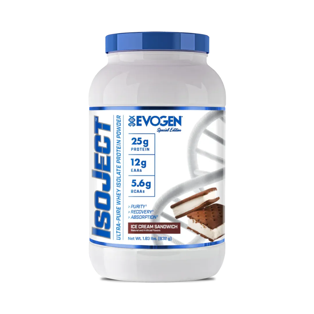 Proteína Aislada Isoject Whey 1.76lbs - EVOGEN - Get Fit Mexico
