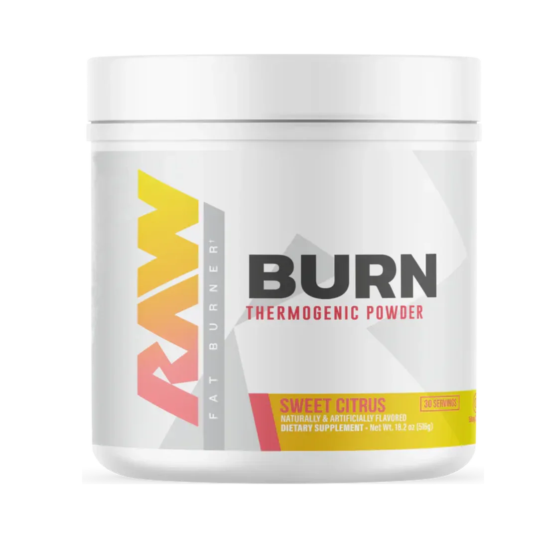 Burn Polvo Termogénico - RAW x CBUM - Get Fit Mexico