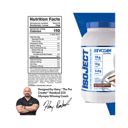 Isoject Whey - EVOGEN