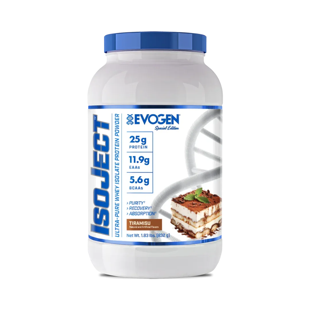 Proteína Aislada Isoject Whey 1.76lbs - EVOGEN - Get Fit Mexico