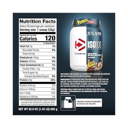 ISO100 1.34lbs - DYMATIZE