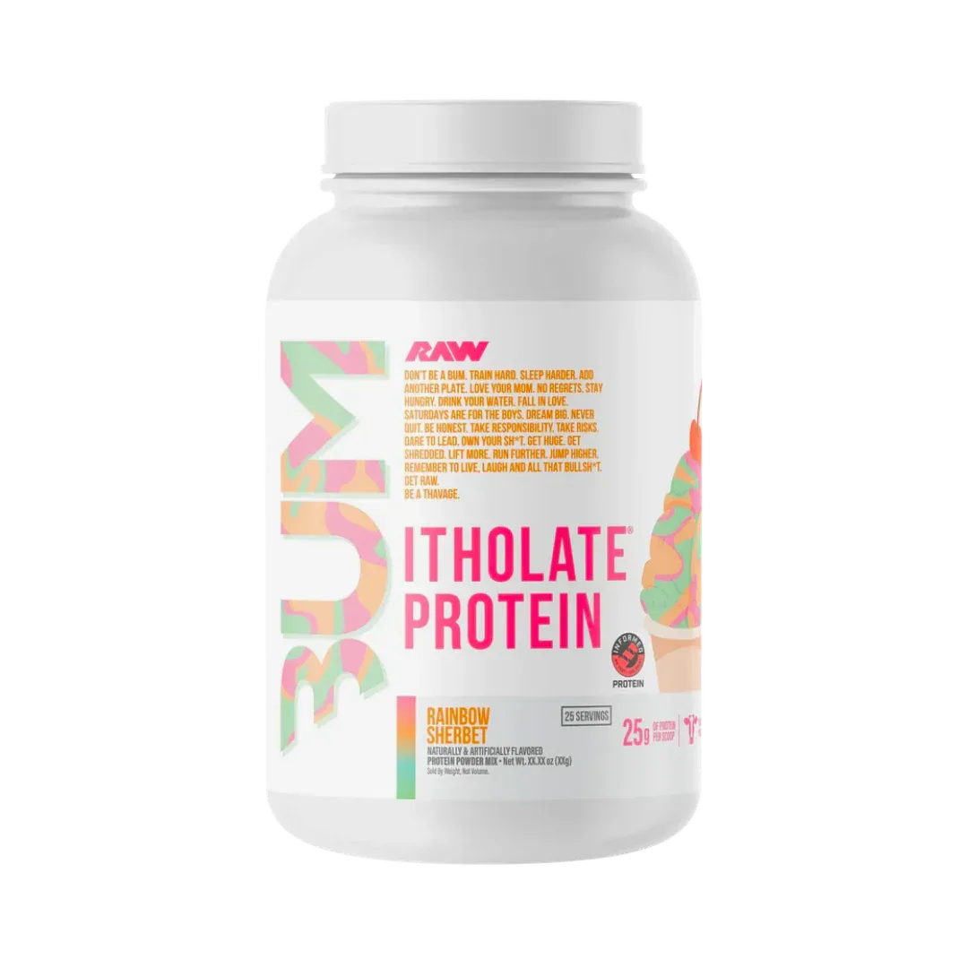 Proteína Isolate CBUM Itholate 2lbs - RAW Nutrition - Get Fit Mexico