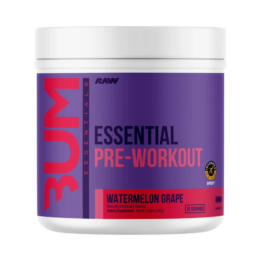 Essential Pre Entreno de CBUM x RAW