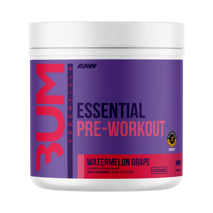 Essential Pre Entreno de CBUM x RAW