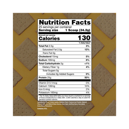 La proteína de CBUM x RAW Itholate 2lbs