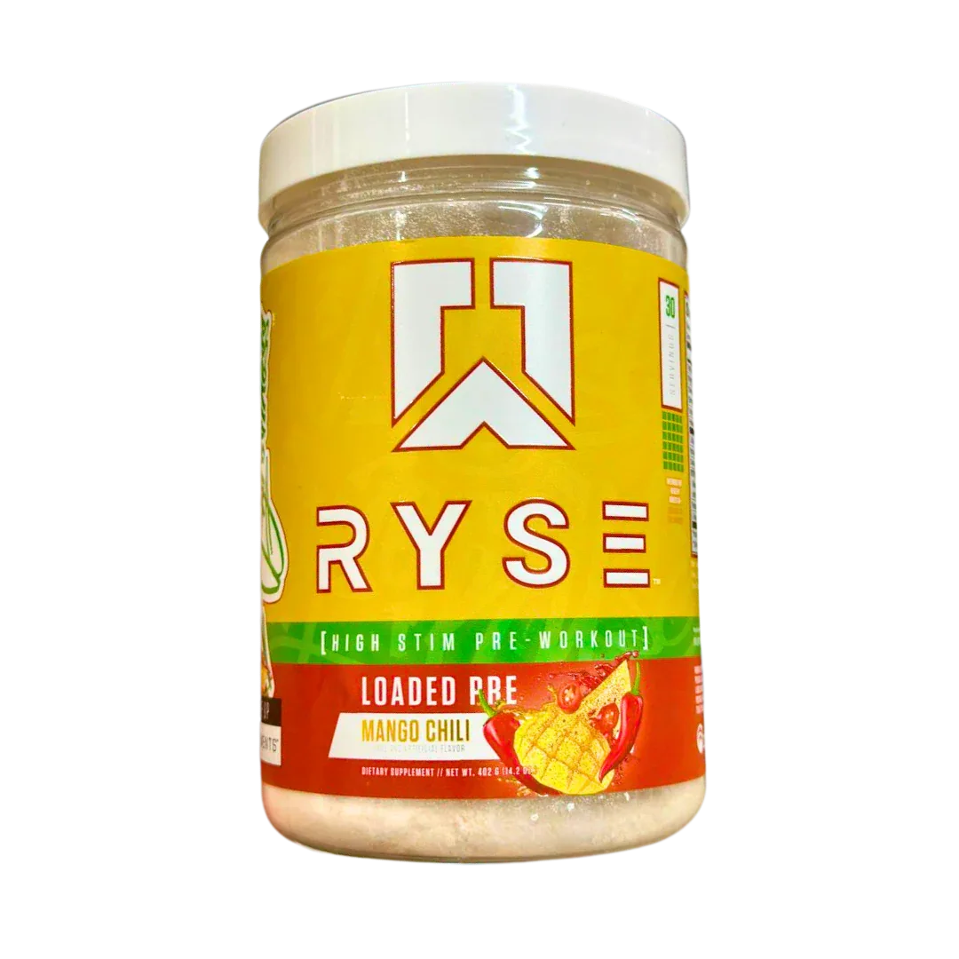Loaded Pre-Entreno RYSE - Energía, Pump y Enfoque 30 Tomas - Get Fit Mexico