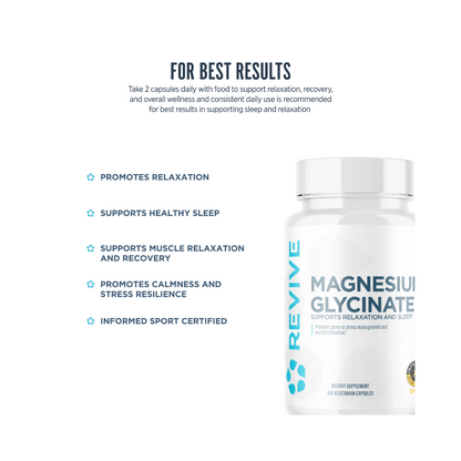 Glicinato de Magnesio - REVIVE