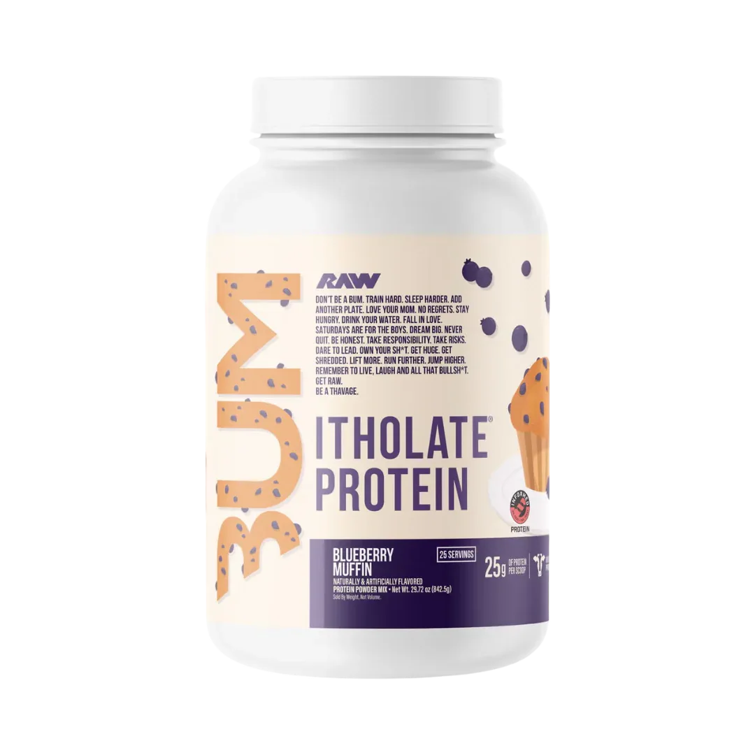 Proteína Isolate CBUM Itholate 2lbs - RAW Nutrition - Get Fit Mexico