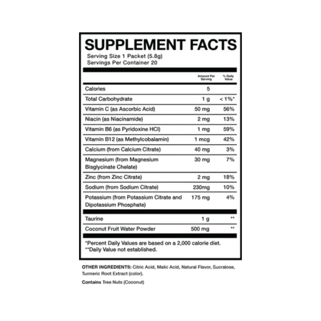 Electrolitos en Polvo Hydration - CBUM - Get Fit Mexico