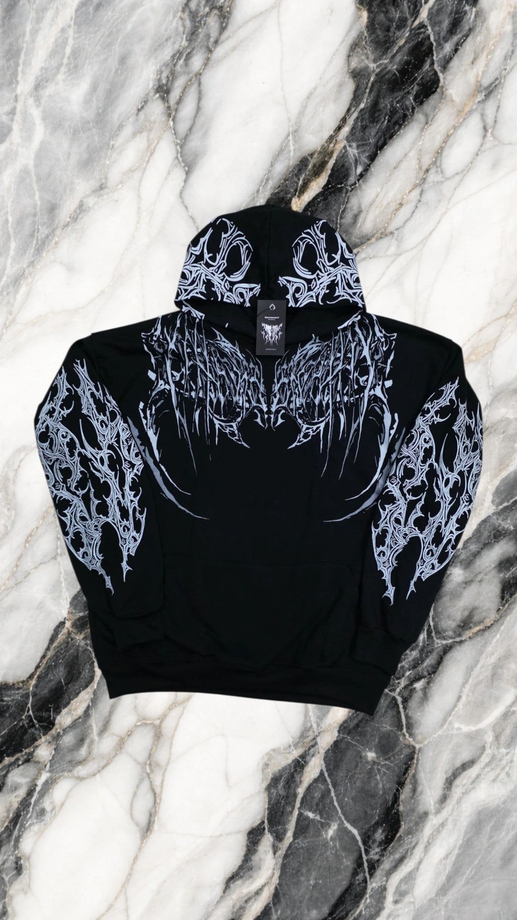 Sudadera Breathe Divinity Blanca - detalle