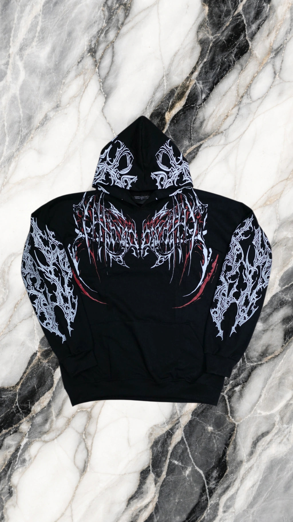 Sudadera Breathe Divinity Roja - detalle