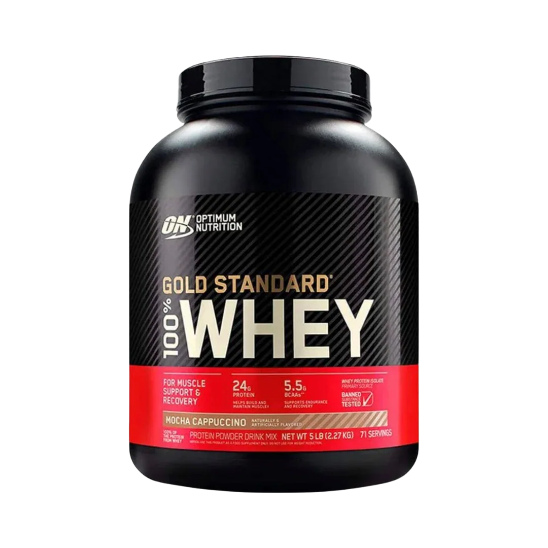 Gold Standard Whey 5lbs Optimum Nutrition - 24g Proteína - Get Fit Mexico