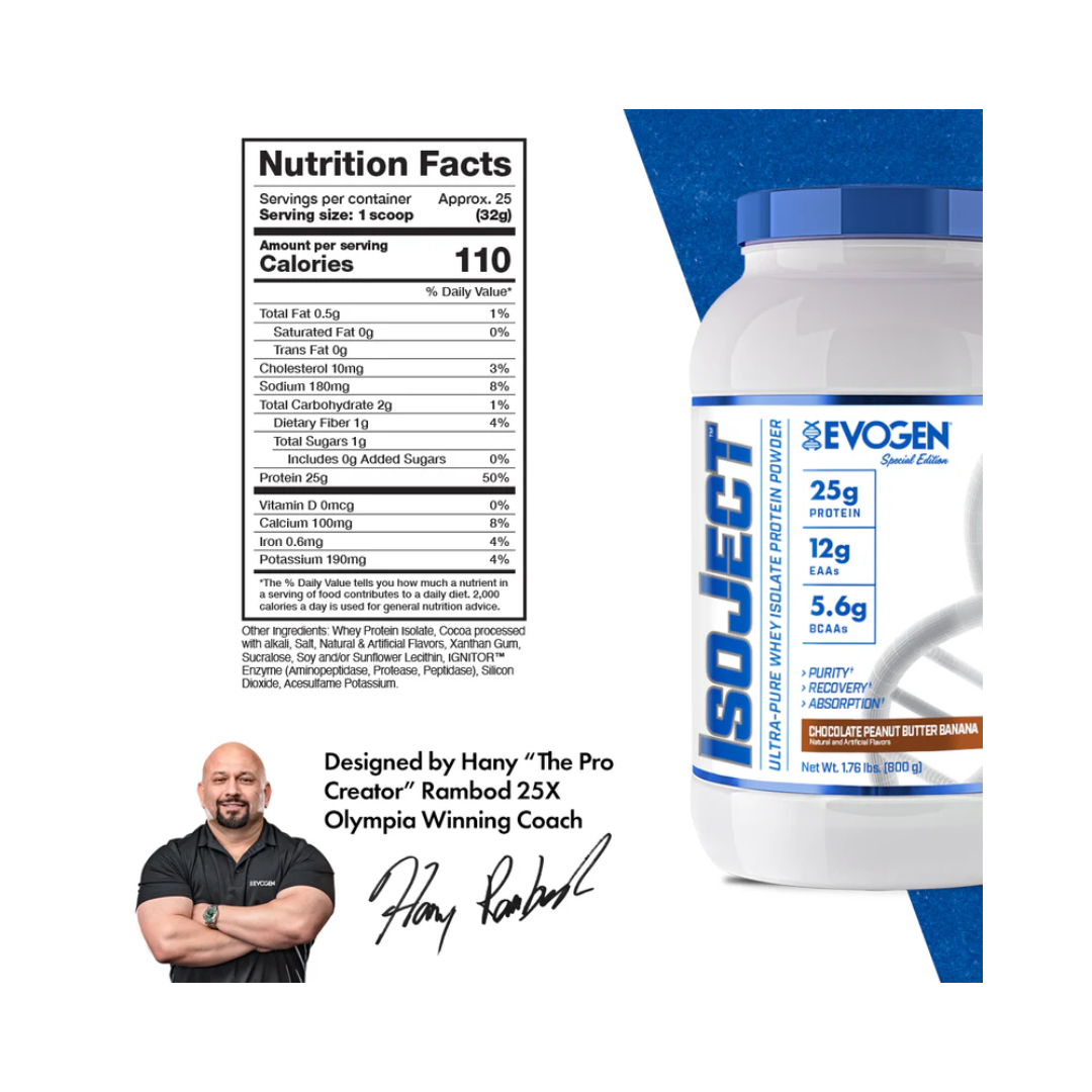 Isoject Whey 1.76lbs - EVOGEN