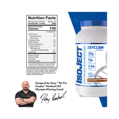 Isoject Whey 1.76lbs - EVOGEN