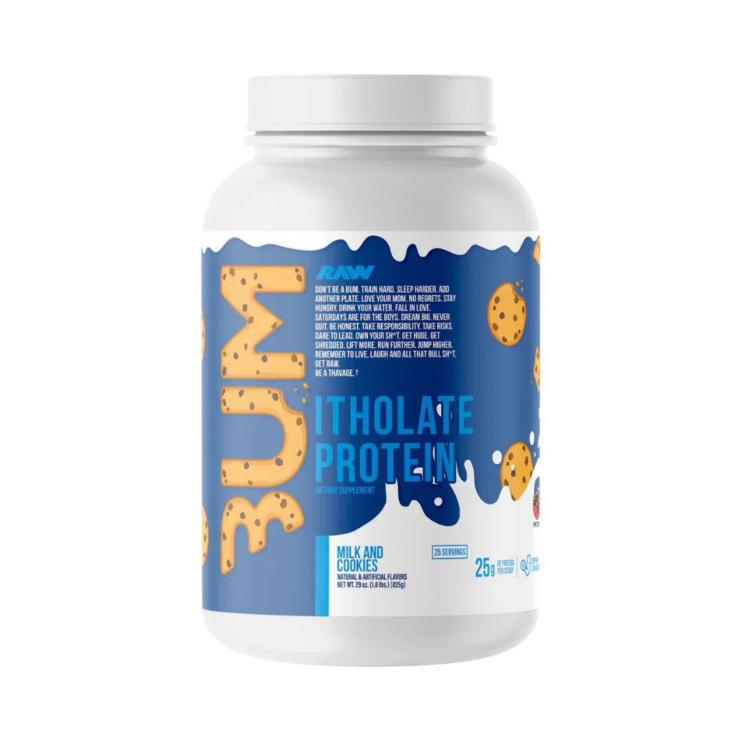Proteína Isolate CBUM Itholate 2lbs - RAW Nutrition - Get Fit Mexico
