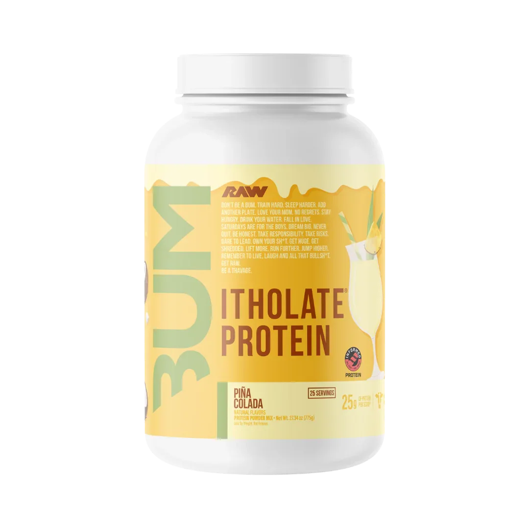 Proteína Isolate CBUM Itholate 2lbs - RAW Nutrition - Get Fit Mexico