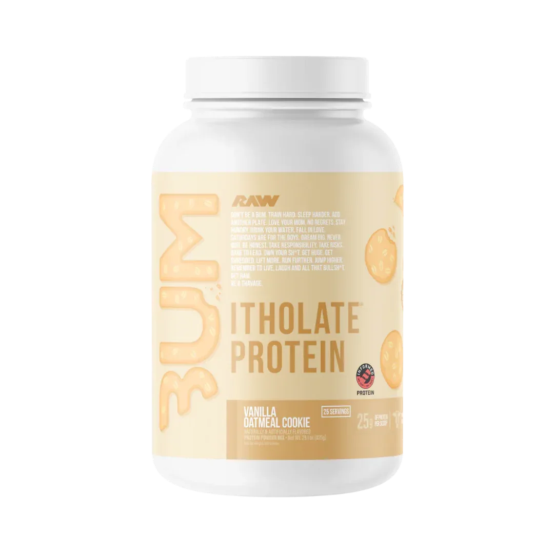 Proteína Isolate CBUM Itholate 2lbs - RAW Nutrition - Get Fit Mexico