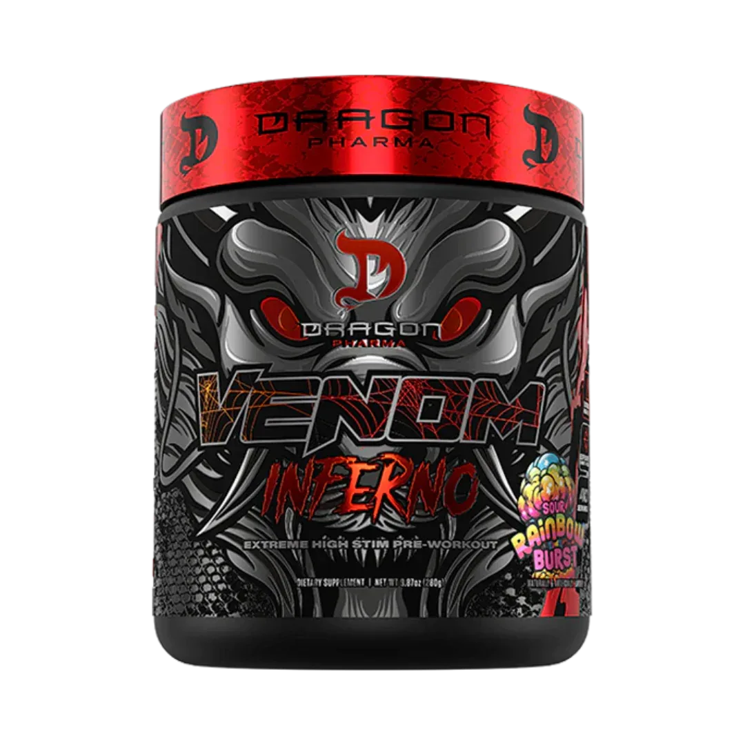 Venom Inferno Pre-Entreno Dragon Pharma - 30 Tomas - Get Fit Mexico