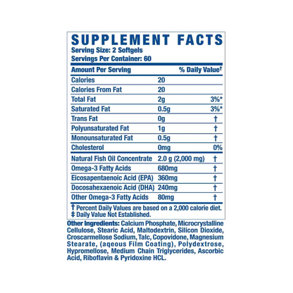 Omega-3 - RONNIE COLEMAN XS